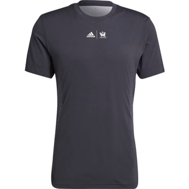 Adidas New York Printed T-shirt Herrar Gr&#xE5; - S - gr&#xE5;