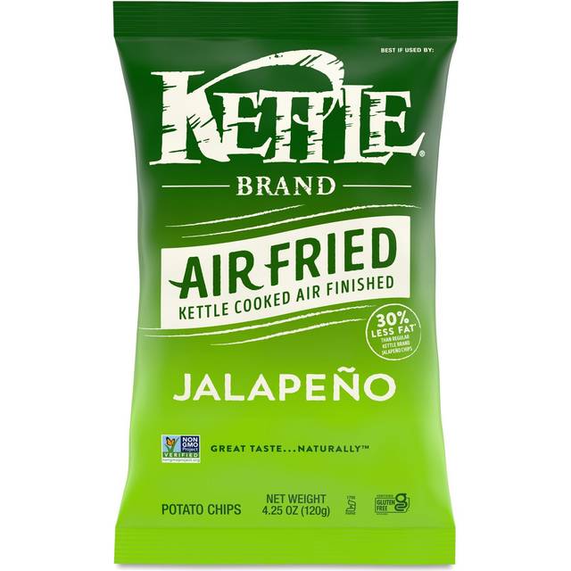 Kettle Brand Air Fried Kettle Chips Jalepeno 4.25 oz