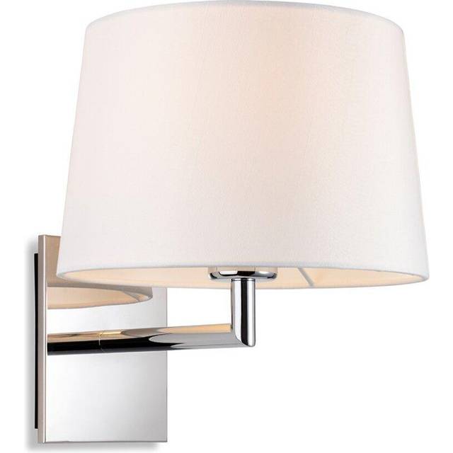 Firstlight Grand Contemporary Style Wall Light Cream and Chrome