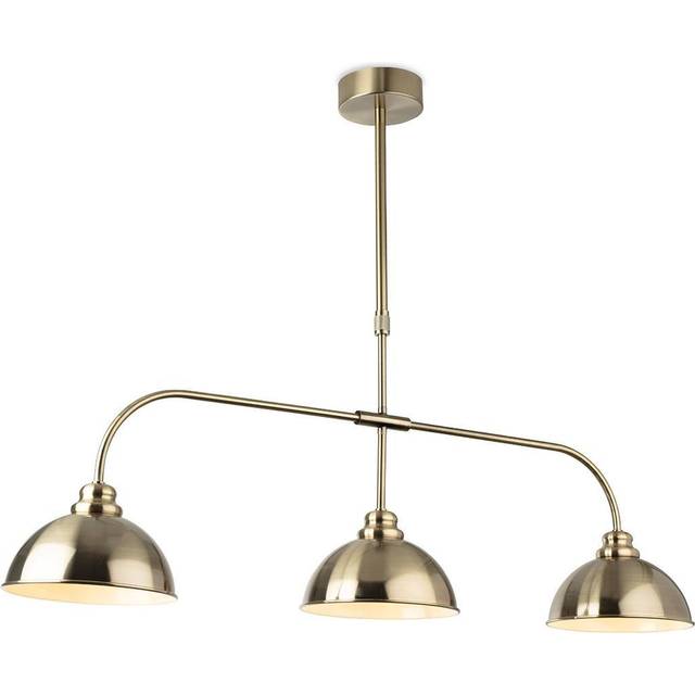 Firstlight Eagle Classic Style 3-Light Pendant Bar Light Antique Brass