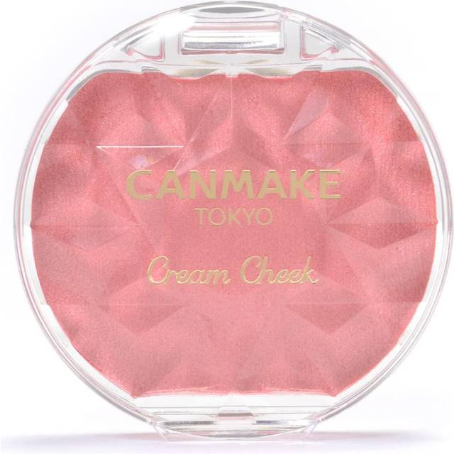 CANMAKE - Cream Cheek Pearl Type - 4g - P01 Peach Dazzle