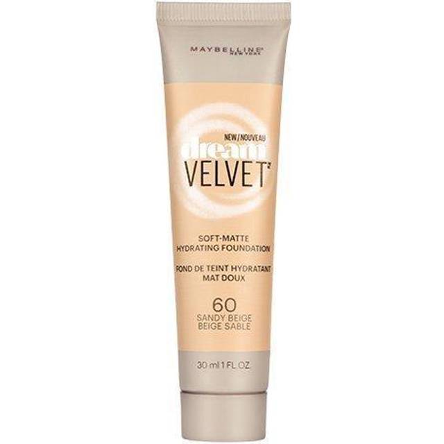 Maybelline New York Dream Velvet Soft-Matte Hydrating Foundation  Sandy Beige  1 fl. oz.