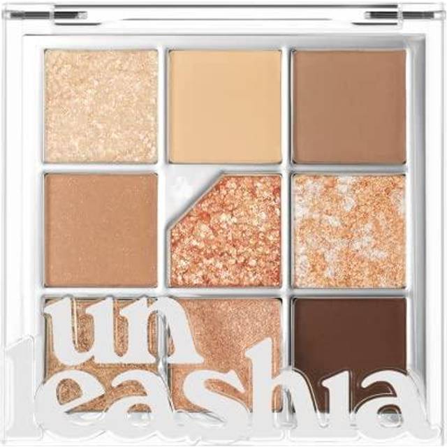 UNLEASHIA - Glitterpedia Eye Palette - 7 Types N°2 All Of Brown