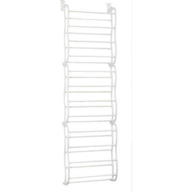 36 Pairs OverTheDoor Shoe Rack 12 Layers Wall Hanging Closet Shoe Organizer Storage Stand