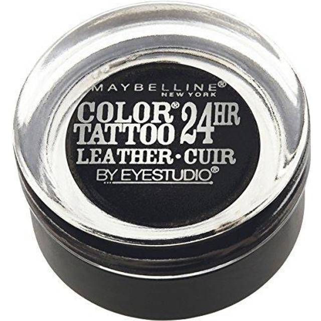 Maybelline New York Eyestudio colorTattoo Metal 24HR cream gel Eyeshadow, Dramatic Black, 014 Ounce (1 count)