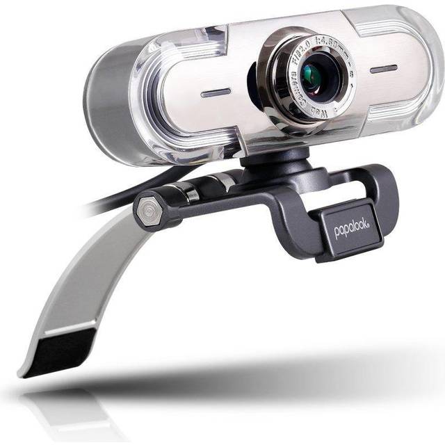 Webcam 1080P, PAPALOOK PA452 Full HD PC Skype Camera, Web Cam with Microphone, Video Calling and Recording for Computer Laptop Desktop, Plug and...