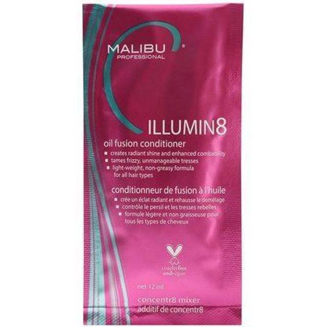 Malibu C ILLUMIN8 Shine Conditioner (1 Packet) - Concentrate for Hair Shine & Manageability - Lightweight  Non-Greasy Hair Conditioner for All Hair Ty