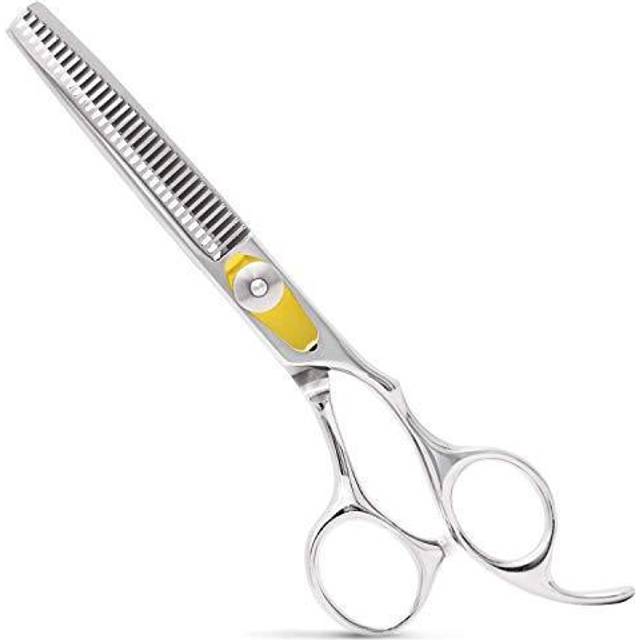 Equinox International, Professional Hair Scissors, Japanese Stainless Steel-Barber Hair Cutting Texturizing Thinning Razor Edge Series Teeth Shears fo