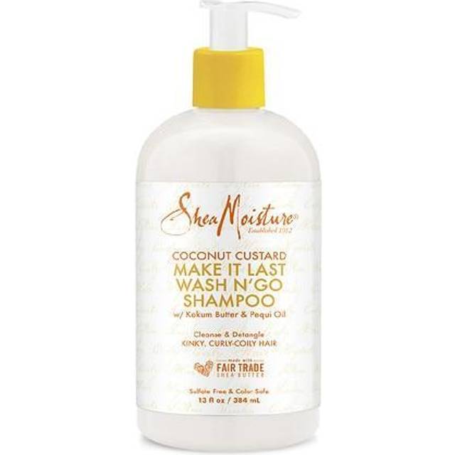 SheaMoisture Coconut Custard Make It Last Wash N Go Shampoo 13 fl oz, pack of 1
