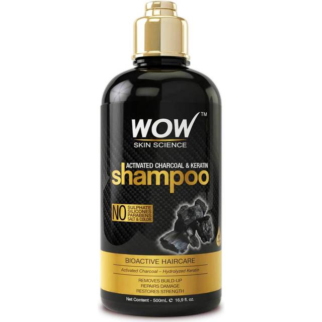 WOW Skin Science Activated Charcoal & Keratin Shampoo 16.9 oz