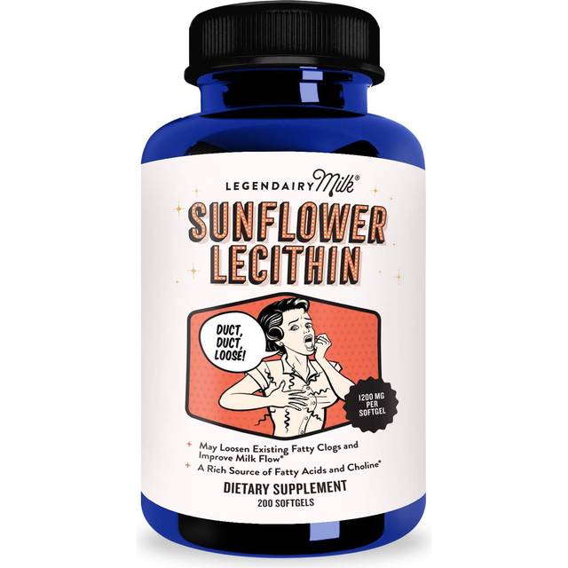 Legendairy Milk, Sunflower Lecithin, 1,200 mg, 200 softgels