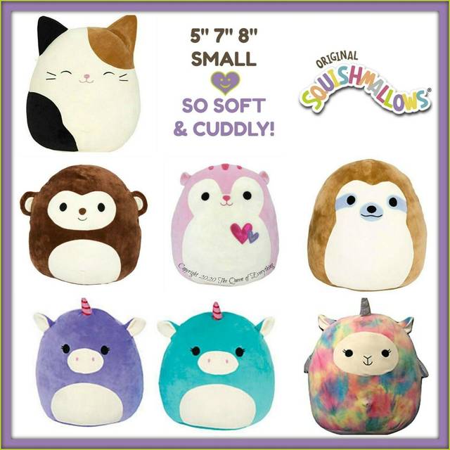 "Kelly Toy 8"" Squishmallow - Cam Cat"