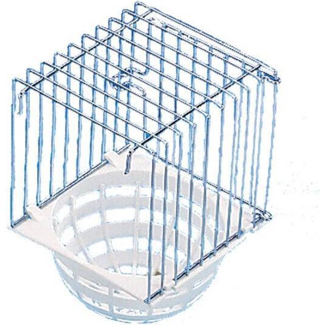Wire mesh bird nests and plastic nesting boxes Nobby Pet Kaisernest - Blanc