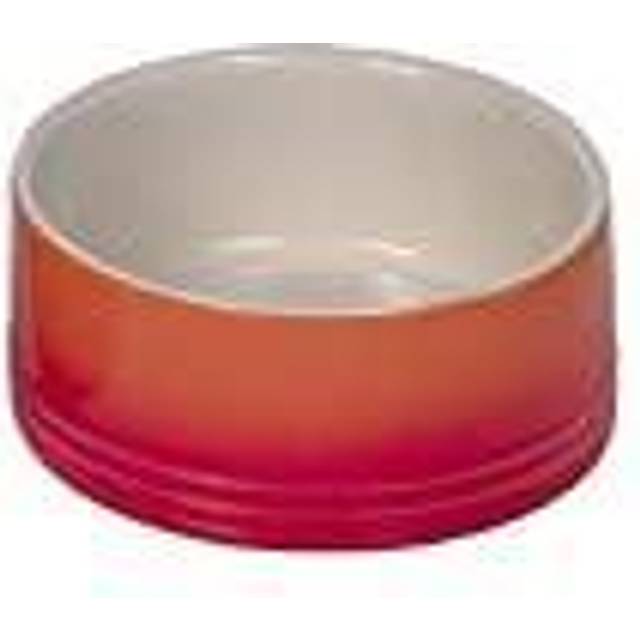 Ceramic dog bowl Nobby Pet Gardient - Orange