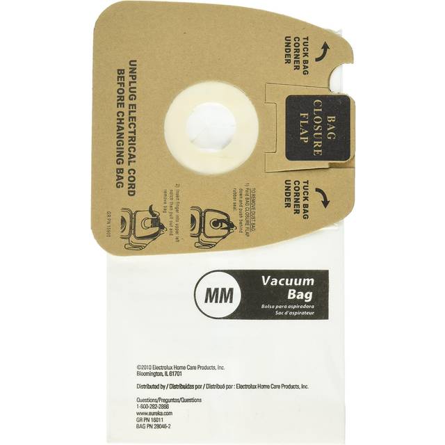 Eureka MM Vacuum 60297A Style-10 Per Unit  10 Bags  White