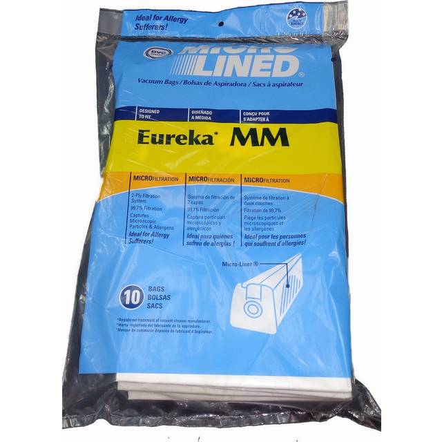 Eureka MM Micro-lined Mighty Mite & Sanitaire Allergen Filtration Vacu