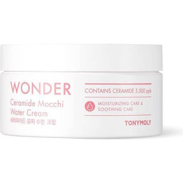 TONYMOLY Wonder Ceramide Mochi Water Cream, 10.58oz, Hydrating & Skin Repairing, for All Skin Types