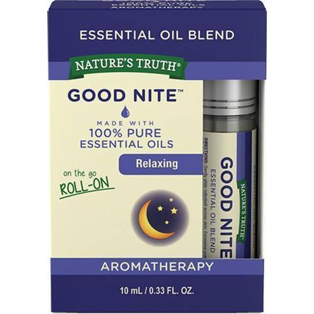 Nature's Truth, Essential Oil Blend, Roll-On, Good Night, 0.33 fl oz (10 ml)