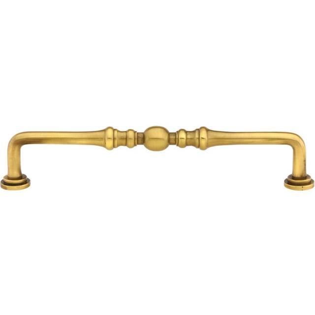 Emtek 86129US7 3.5 in. Center to Center Spindle Cabinet Pull, French Antique Brass