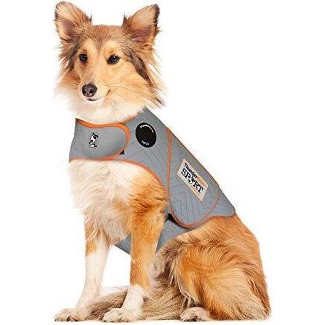 Thundershirt hundar Thundershirt hund ångestjacka, platina, stor 45-29 kg UK