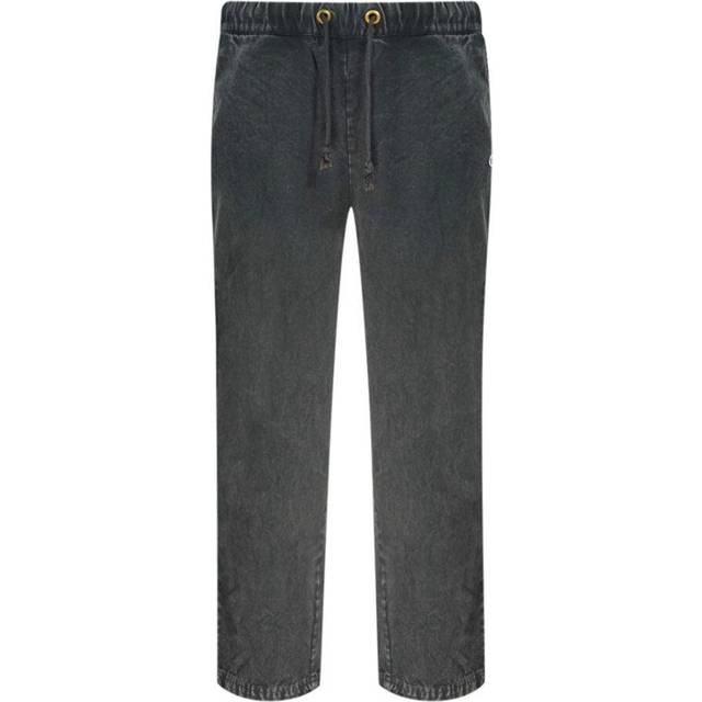 Champion Mens Reverse Weave Faded Black Pants Cotton - Size X-Large
