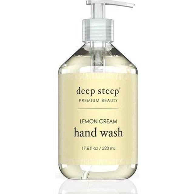 Deep Steep Hand Wash Clean Beauty Lemon Cream 17.6 fl oz