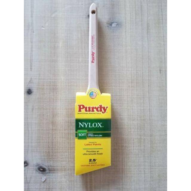 2-1/2 Purdy 144080225 Nylox Dale Angled Sash Paint Brush  Tynex Nylon
