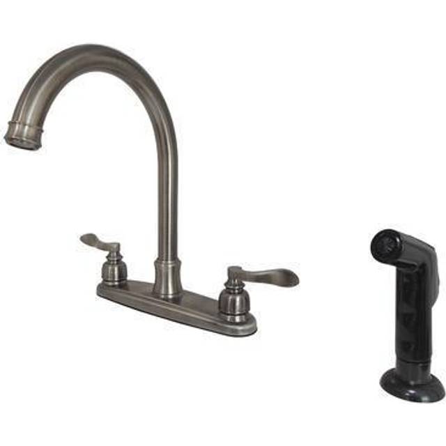 Kingston Brass FB7794NFLSP NuWave French 8-Inch Centerset Kitchen Fauc