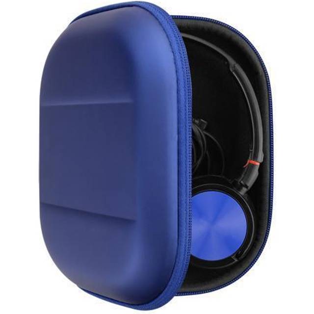 Geekria Case Compatible with Sony SONY Sennheiser Headphone case Headphone carrying case bag MDR-ZX330BT, MDR-ZX310AP, MDR-ZX310, MDR-ZX300, blå