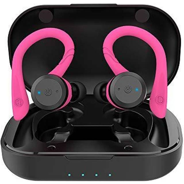 APEKX Bluetooth Headphones True Wireless Earbuds with Charging Case IPX7 Waterproof Premium HI-FI Stereo Sound Earphones Built-in Mic In-Ear Headsets