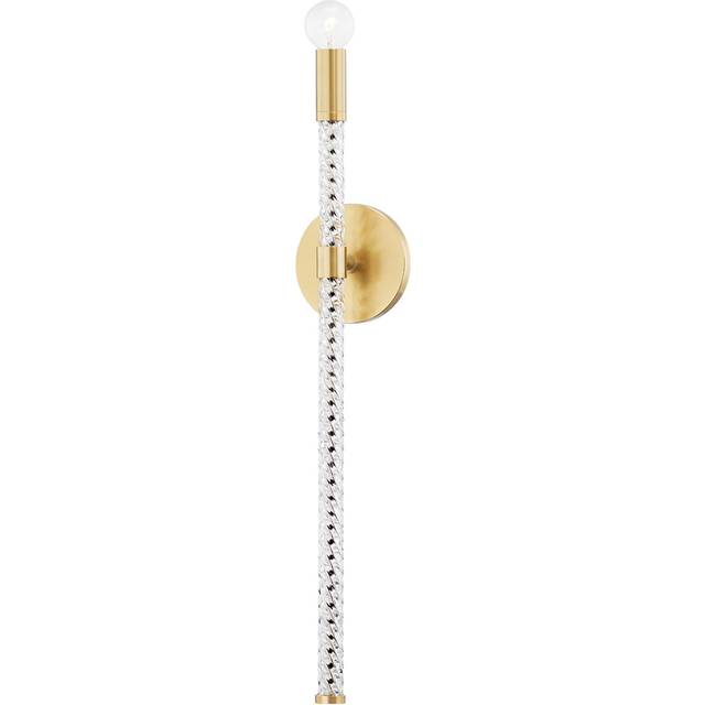 Pippin 1 Light Wall Sconce Brass, 2700K