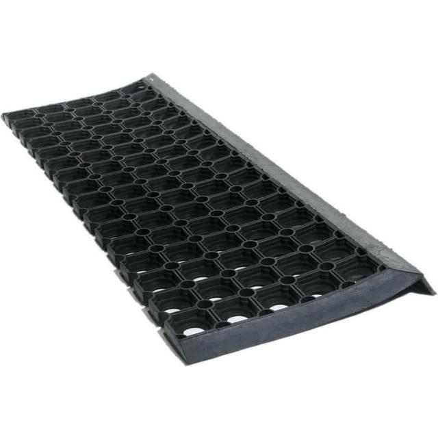 Hollow Rubber Step mat Black 825RBM