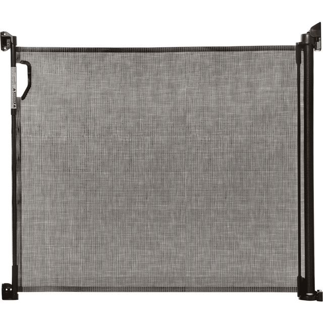 Dreambaby Retractable Relocatable Gate (Fits Gaps 0-140cm) - Grey/Mesh, One Colour