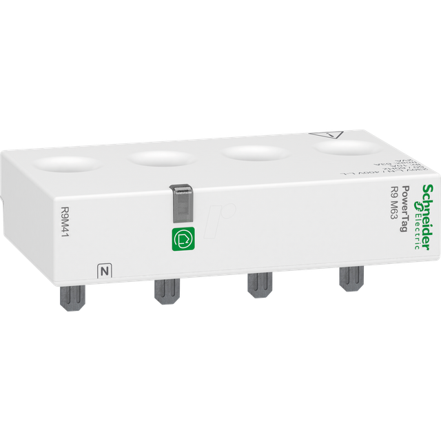 Schneider Electric R9M41 PowerTag Resi9 M63, 3P+N, installation ovan, anslutning med Wiser Gateway, skyddsbrytare – Made in Germany