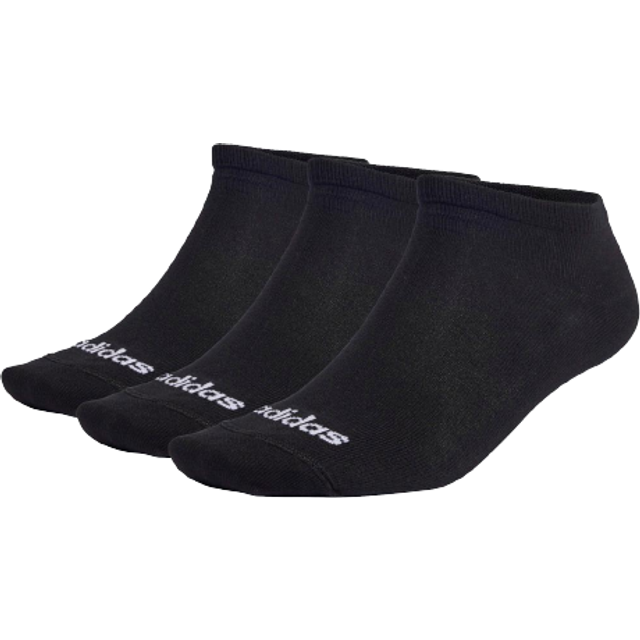 Children's low socks adidas Thin Linear (x3) - Noir