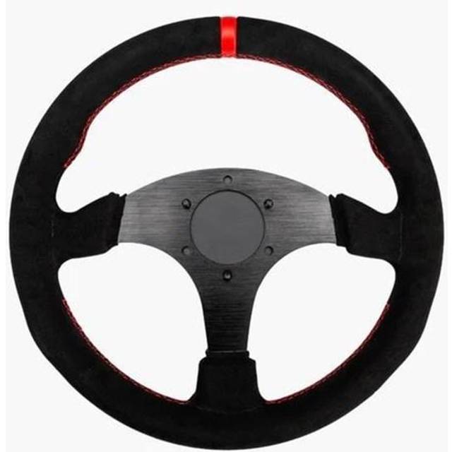 Simagic Rounded Steering Wheel without HUB | 330mm Alcantara