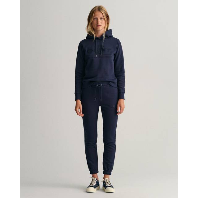 GANT Reg Shield Sweatpants Tonal Logo Sweatpants, Kvällsblå, M