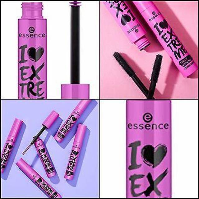 essence | I Love Extreme Volume Mascara Crazy Volume | Paraben Free | Cruelty Free | Black (Pack of 1, Crazy Volume)