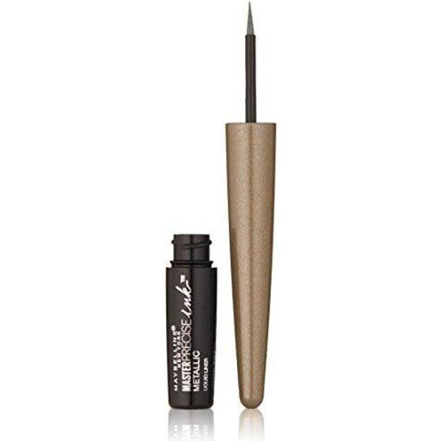 Maybelline New York Master Precise Ink Metallic Liquid Liner  Stellar Sand  0.06 Fluid Ounce