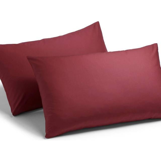 Martex Poetry Polycotton Housewife Pillowcase Pair - 50 X 75cm  - Housewife, Purple