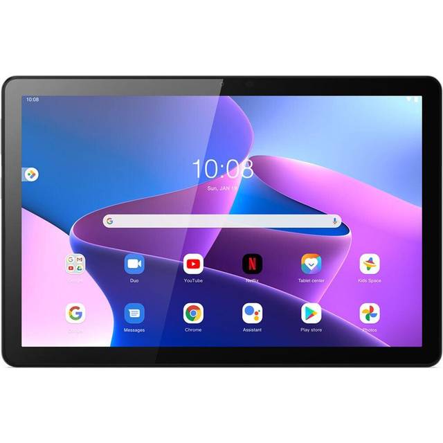 Lenovo Tab M10 (3rd Gen) ZAAE - Surfplatta - Android 11 eller senare - 64 GB Embedded Multi-Chip Package - 10.1" IPS (1920 x 1200) - microSD-kortplat