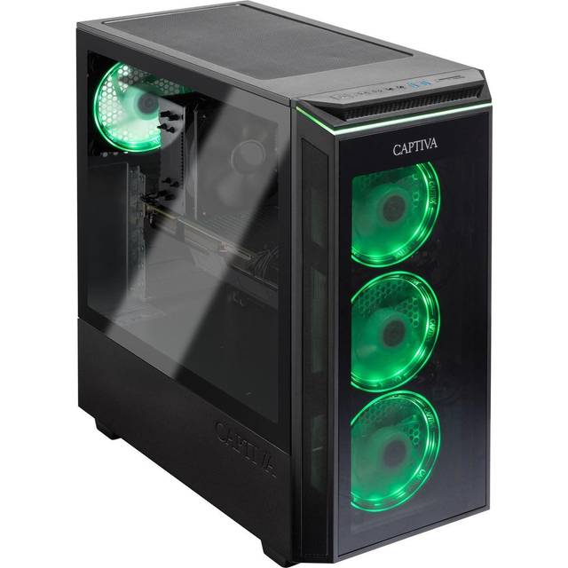 Captiva Advanced Gaming I67-554 | Intel i5 12400F | Z690 moderkort | NVIDIA RTX 3050 8 GB | 16 GB DDR4 RAM | SSD 1 TB M.2 | utan HDD | Luftkylning | RGB LED | utan Windows | PC-spel