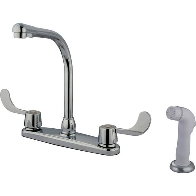 Kingston Brass KB762 8-Inch Centerset Kitchen Faucet  Polished Chrome