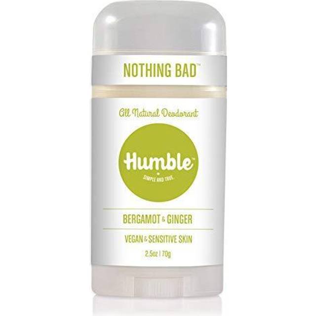 Humble Brands Deodorant Vegan & Sensitive Skin Formula Bergamot & Ginger 2.5 oz