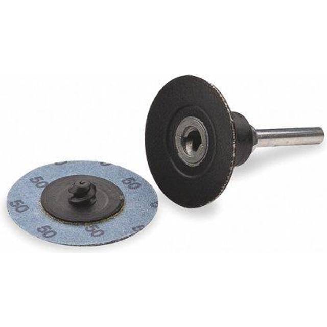 Norton SpeedLok TR BackUp Pad  112 Diameter  Grit Medium Pack of 10