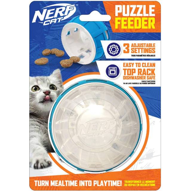 Nerf Cat Puzzle Feeder Ball 3.5in