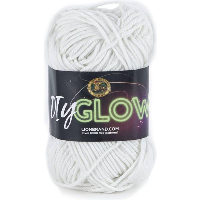 Lion Brand DIY Glow Yarn-Natural 206-98