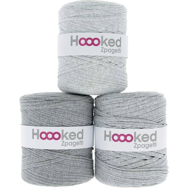 Hoooked Zpagetti YarnSporty Gray Medium Gray Shades ZP00112