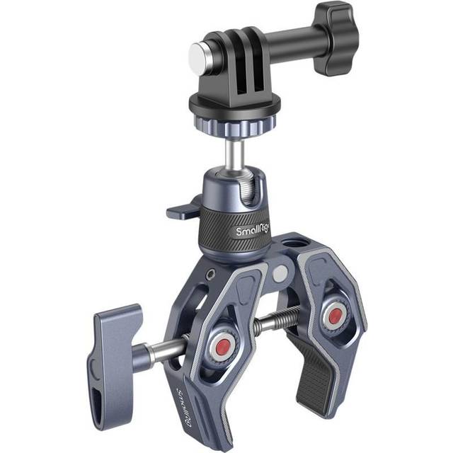 4102 Super Clamp med kulled och fäste för actionkameror