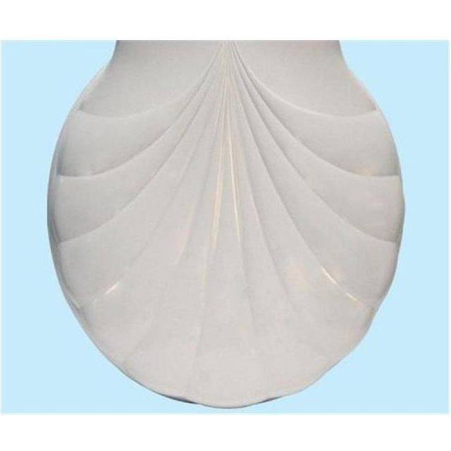 Centoco HP30SLC-001 White Lift and Clean Toilet Seat With Shell Design Cover